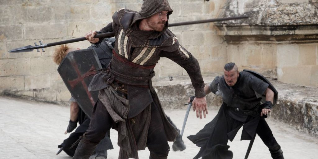 Michael Fassbender som Aguilar i Assassin's Creed.