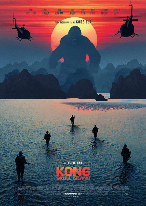 Første 4D-film i Norge er Kong: The Skull Island. De fleste storfilmer kommer med egne 4DX-versjoner.