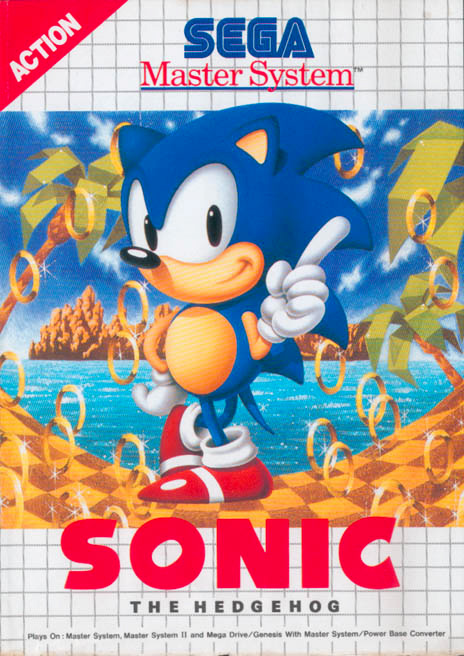 Sonic the HEdgehog original cover